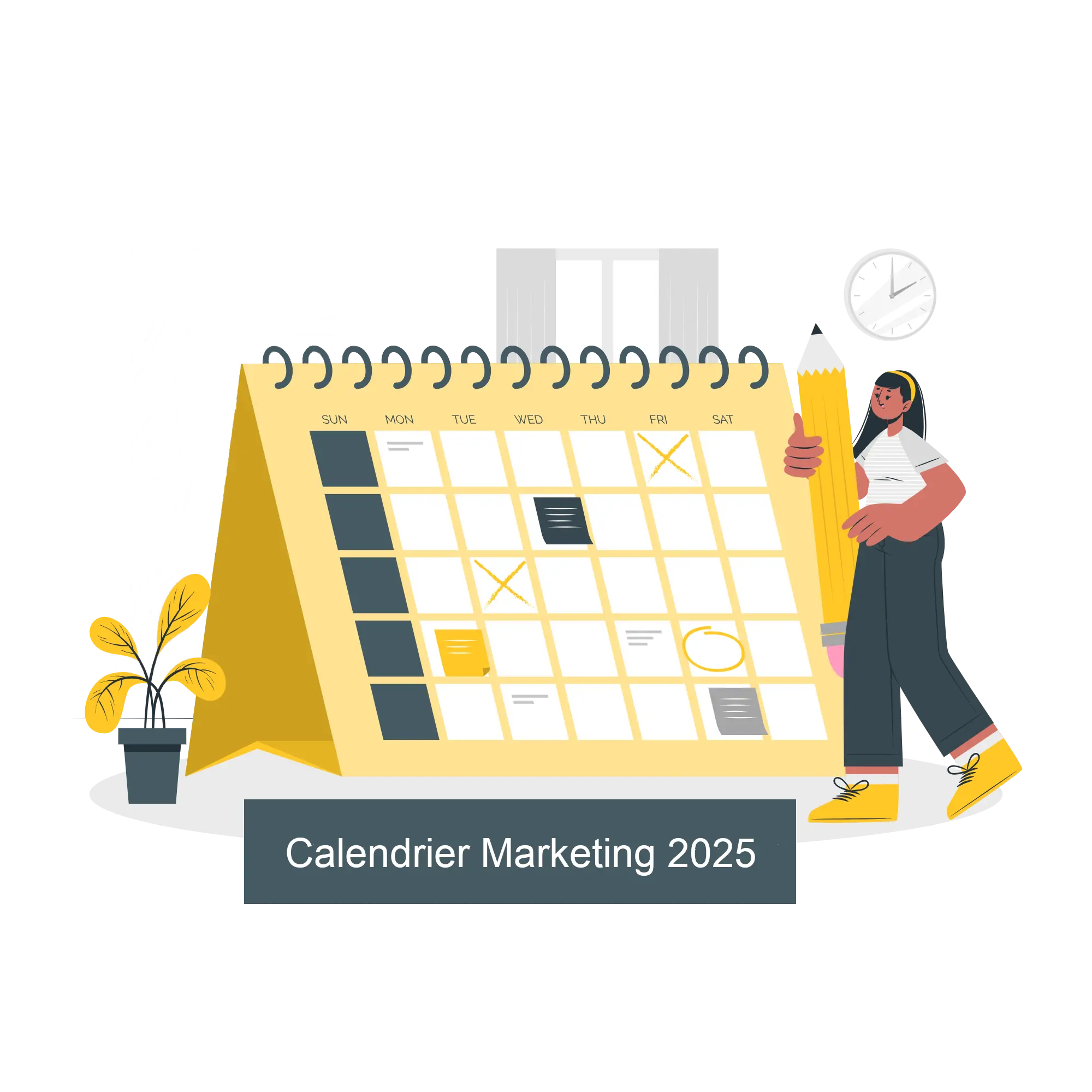 Calendrier Marketing 2025